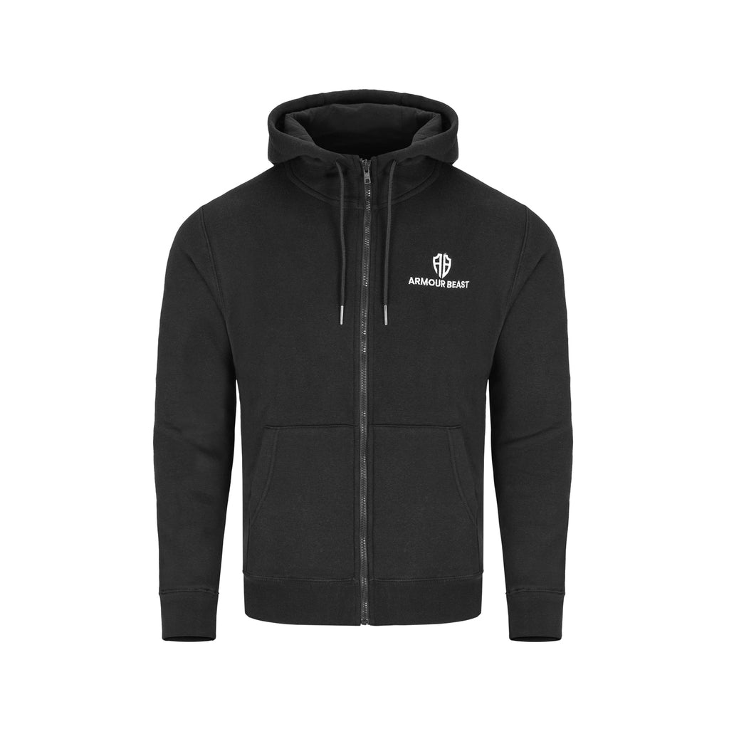 Apex Performance Fleece Zipper Tracksuit – Black