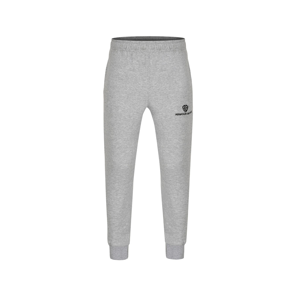 Apex Performance Fleece Zipper Tracksuit – Heather Grey