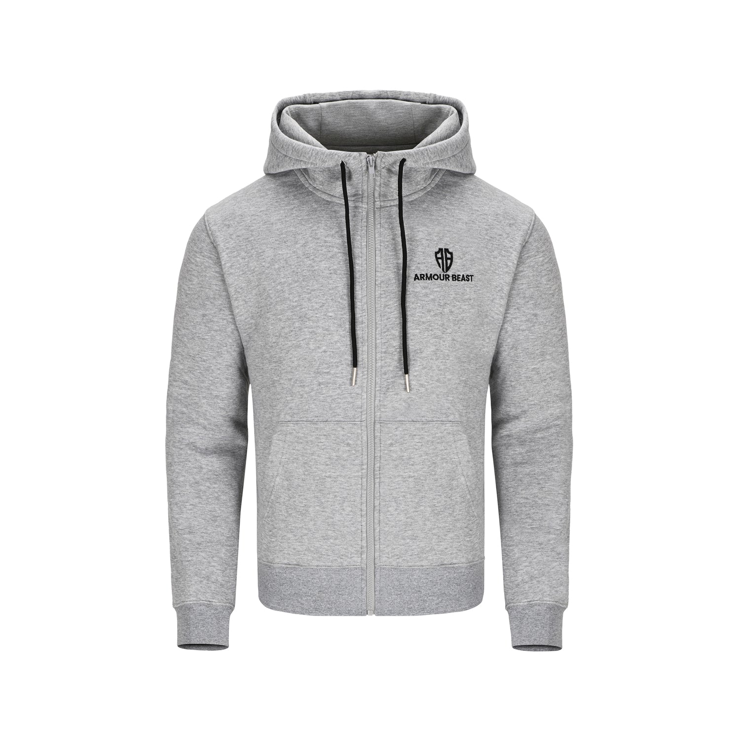 Apex Performance Fleece Zipper Tracksuit – Heather Grey