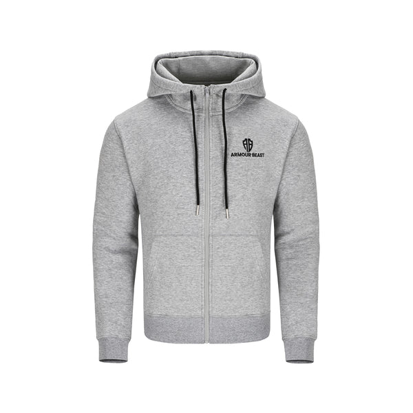 Apex Performance Fleece Zipper Tracksuit – Heather Grey