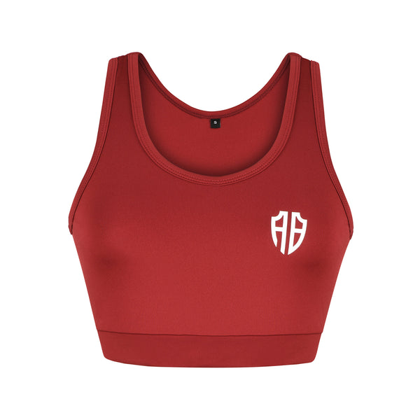 Phoenix Strength Sports Bra-Maroon
