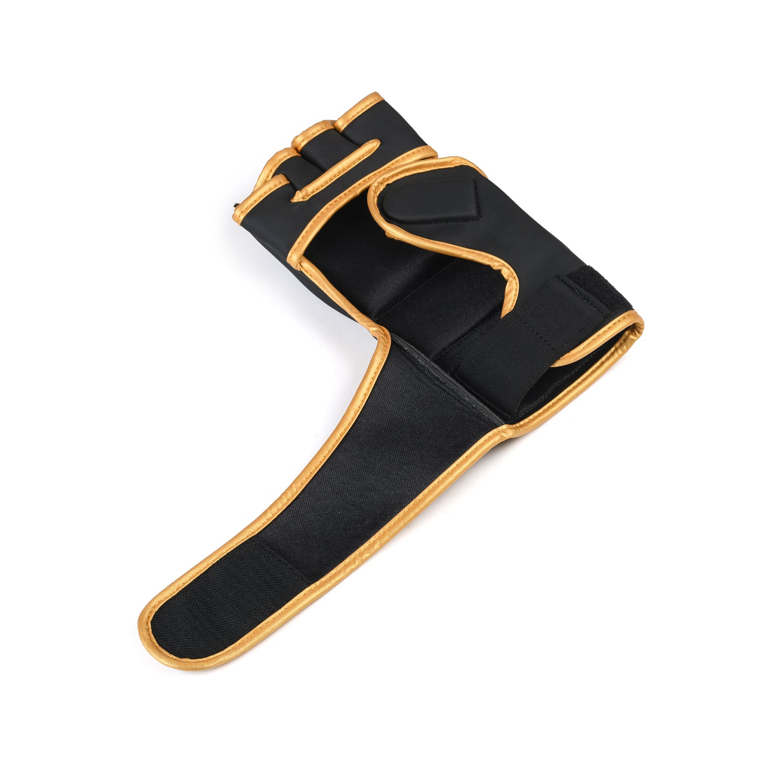 Elite Grip MMA Grappling Gloves Black/Gold