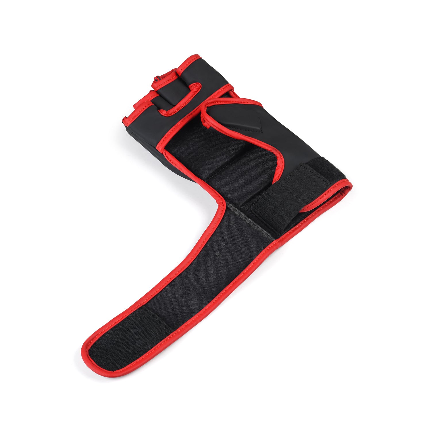 Elite Grip MMA Grappling Gloves Black/Red