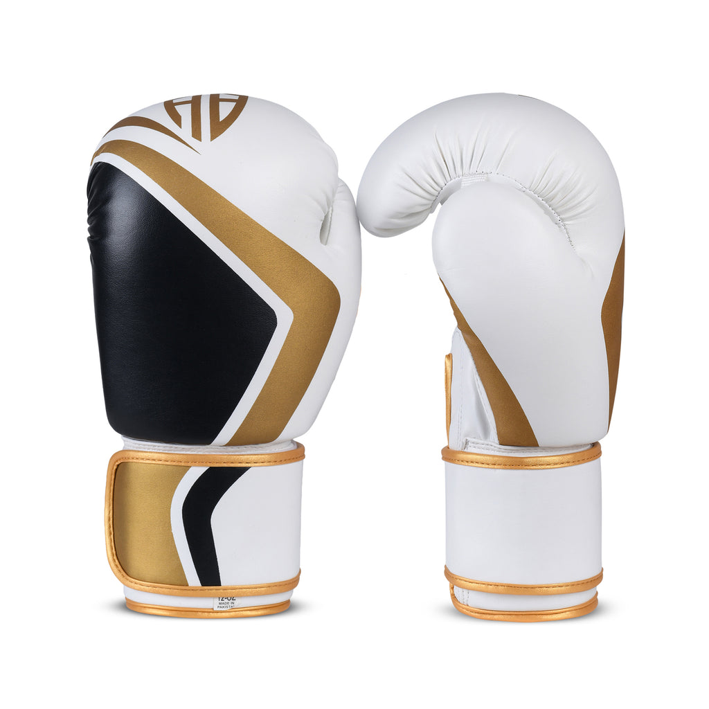 Pro Force Boxing Gloves BlacK/White