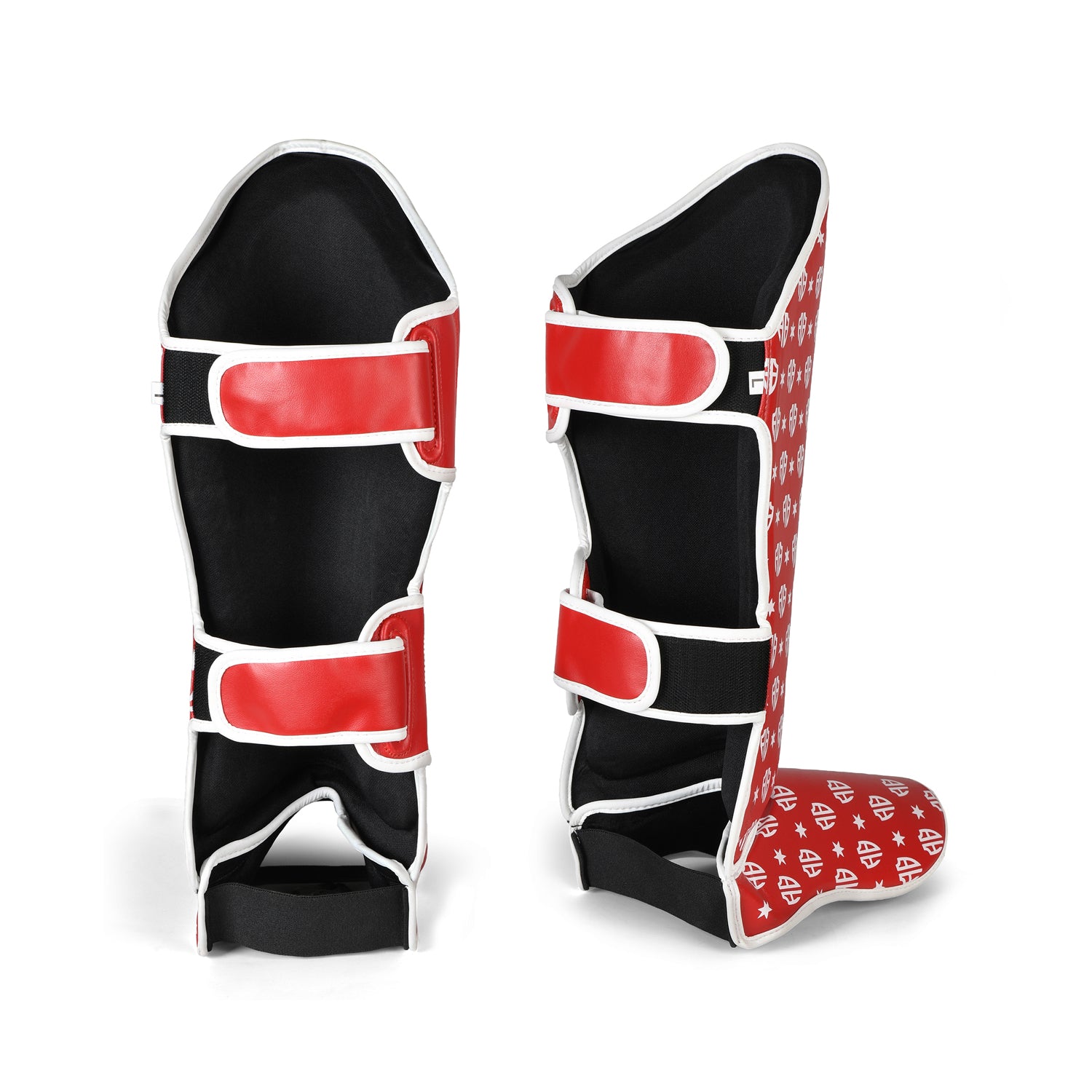 Viper Fit Shin Guards Red