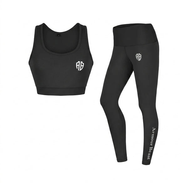 The CurveLift & Phoenix Women's Activewear Set – Black