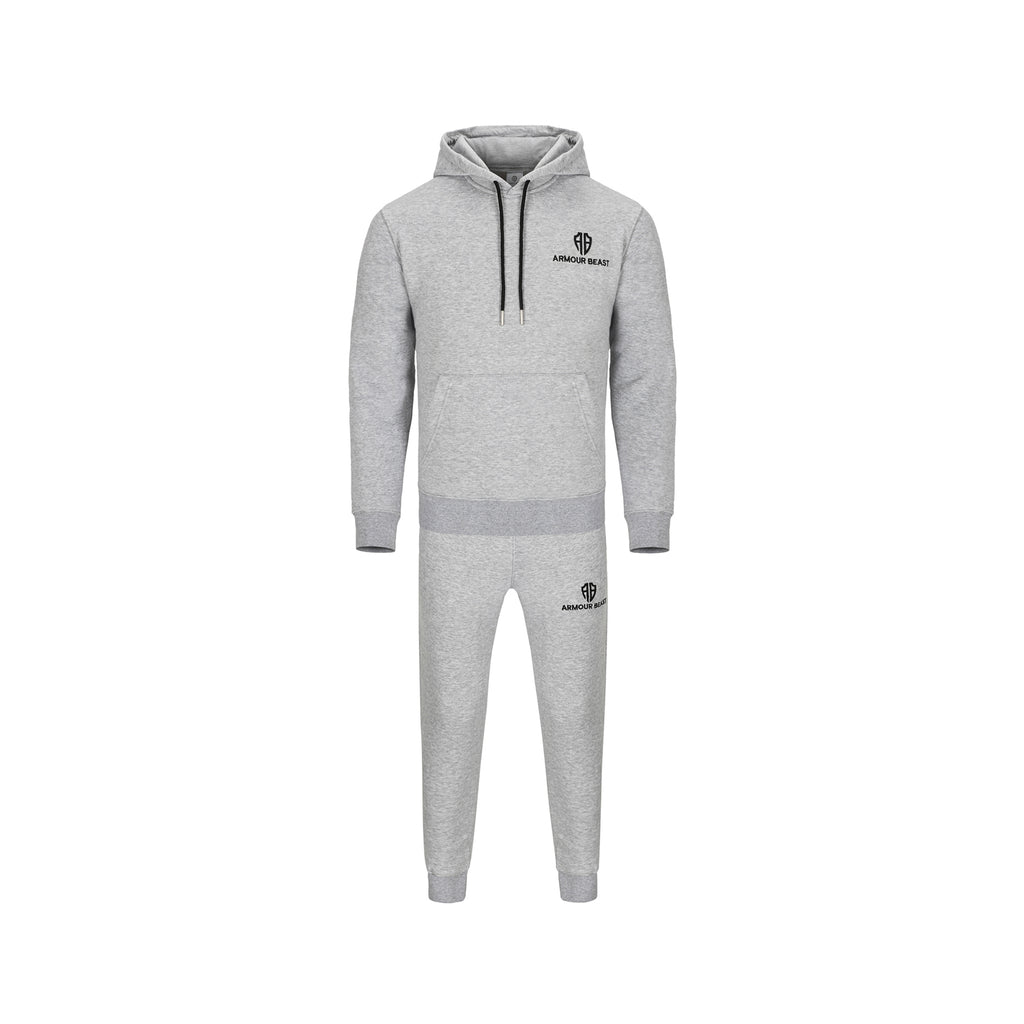 Forge Pullover Fleece Tracksuit – Heather Grey