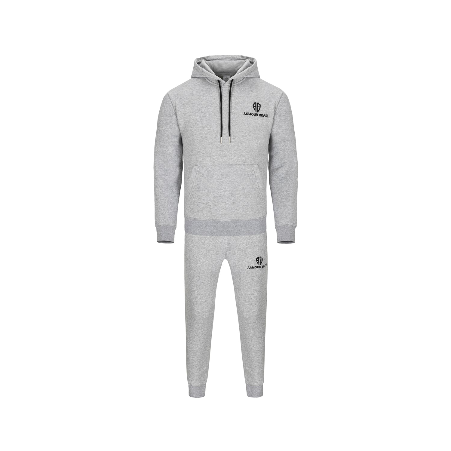 Forge Pullover Fleece Tracksuit – Heather Grey