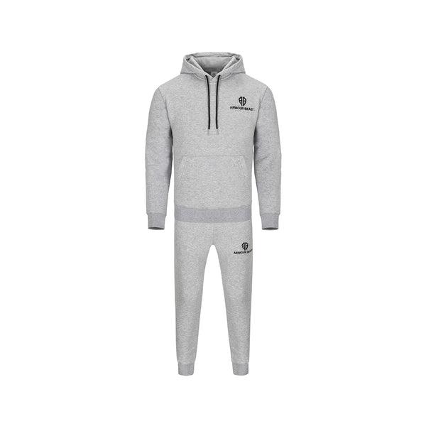 Forge Pullover Fleece Tracksuit – Heather Grey
