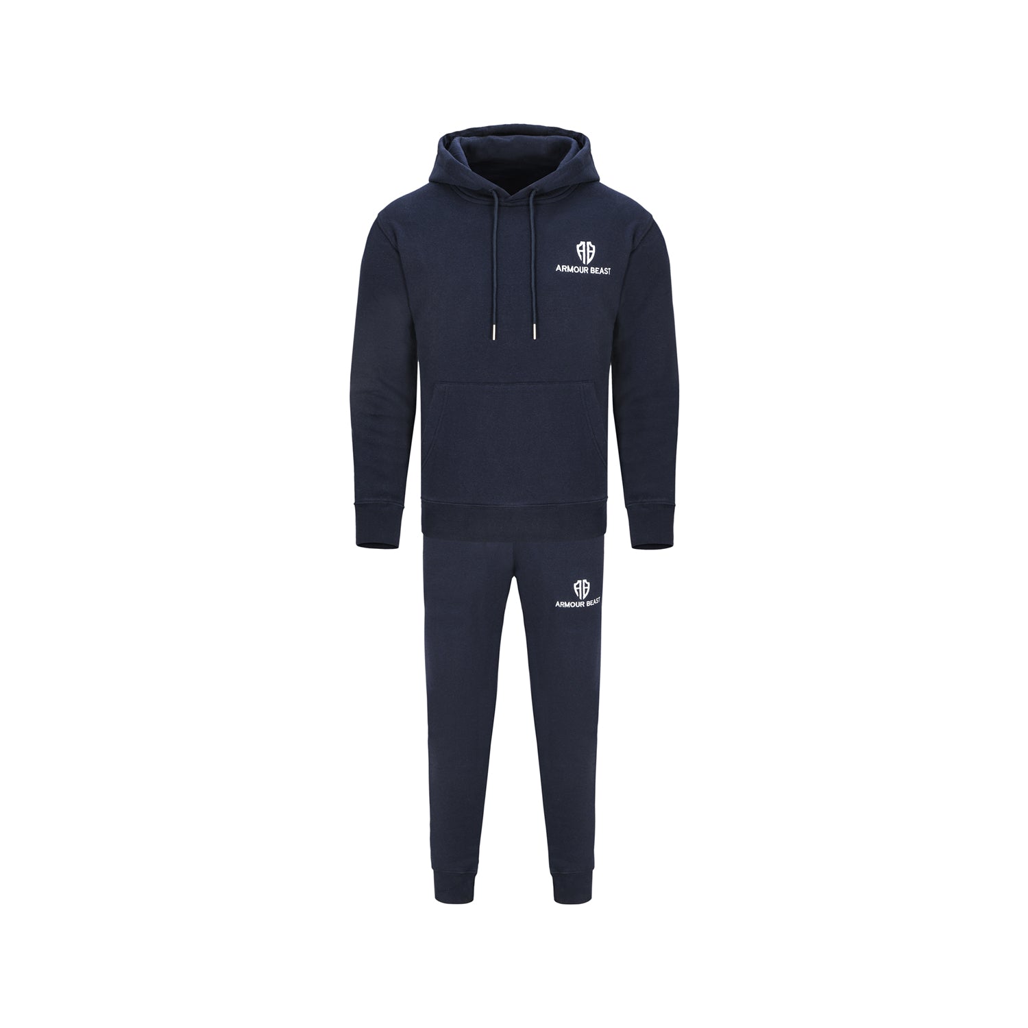 Forge Pullover Fleece Tracksuit – Navy