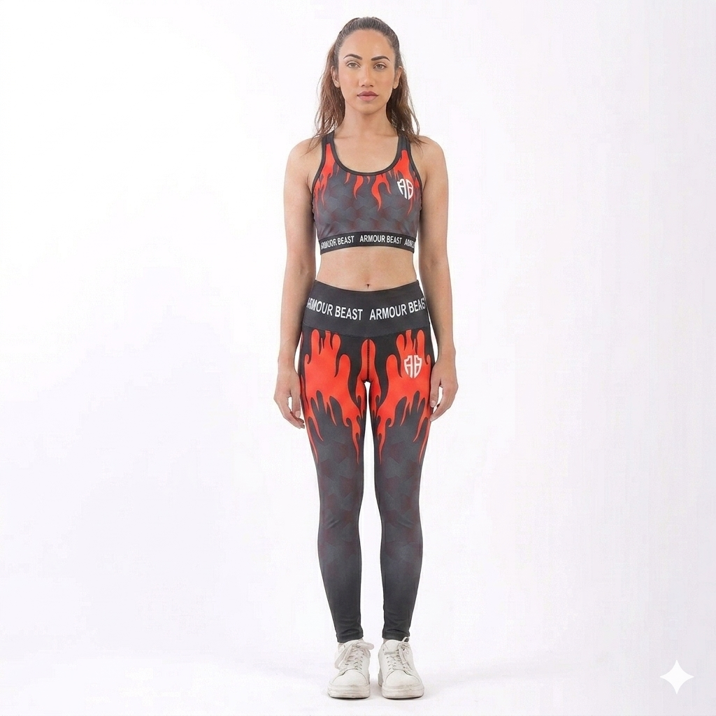 Inferno Flame Women’s Yoga Set
