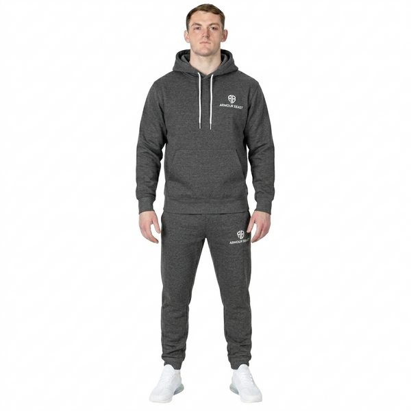 Forge Pullover Fleece Tracksuit – Dark Grey