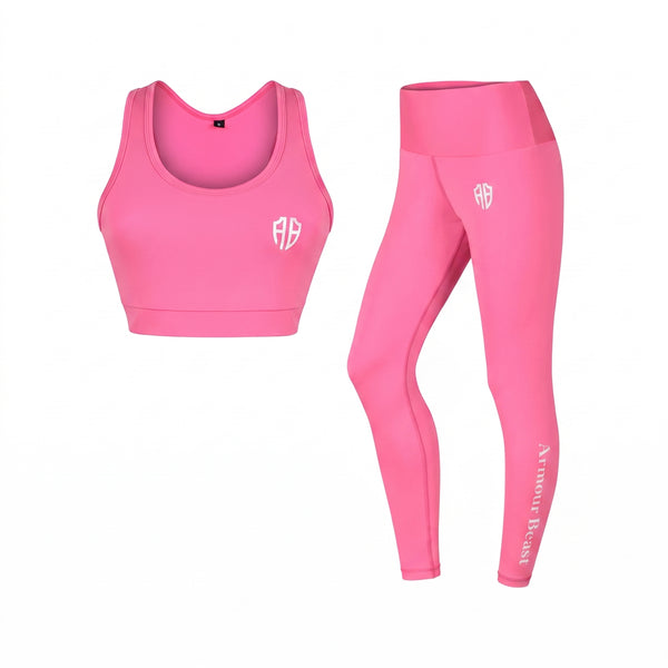 The CurveLift & Phoenix Women's Activewear Set – Pink