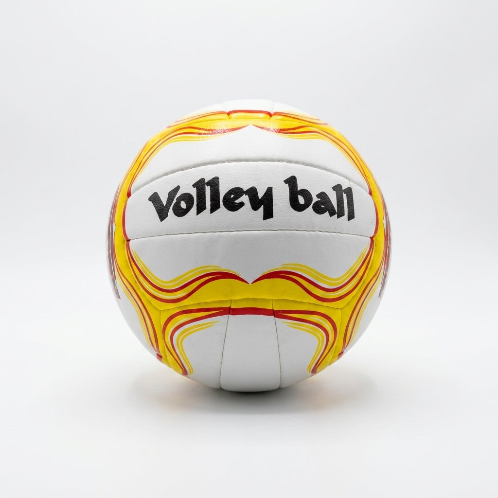 Volleyball 1.3 Leather Back Yellow/White