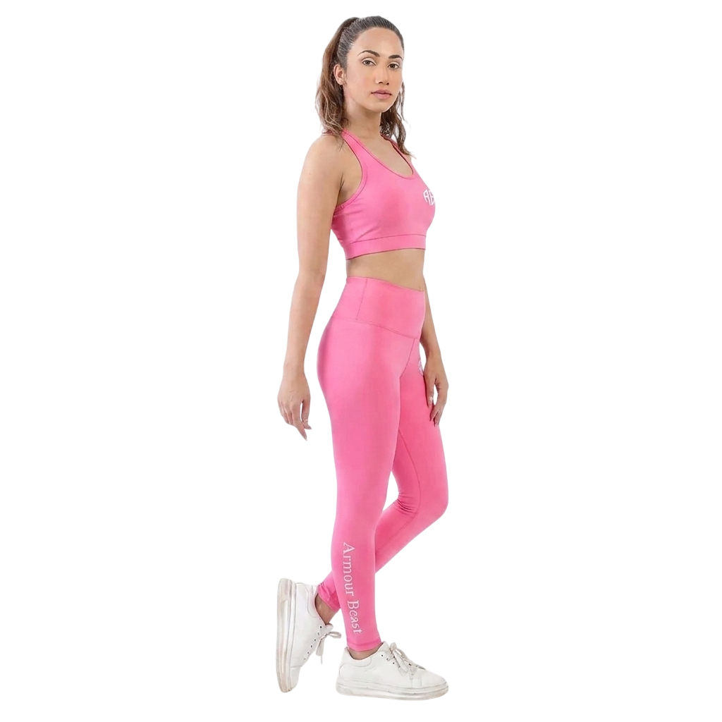 The CurveLift & Phoenix Women's Activewear Set – Pink