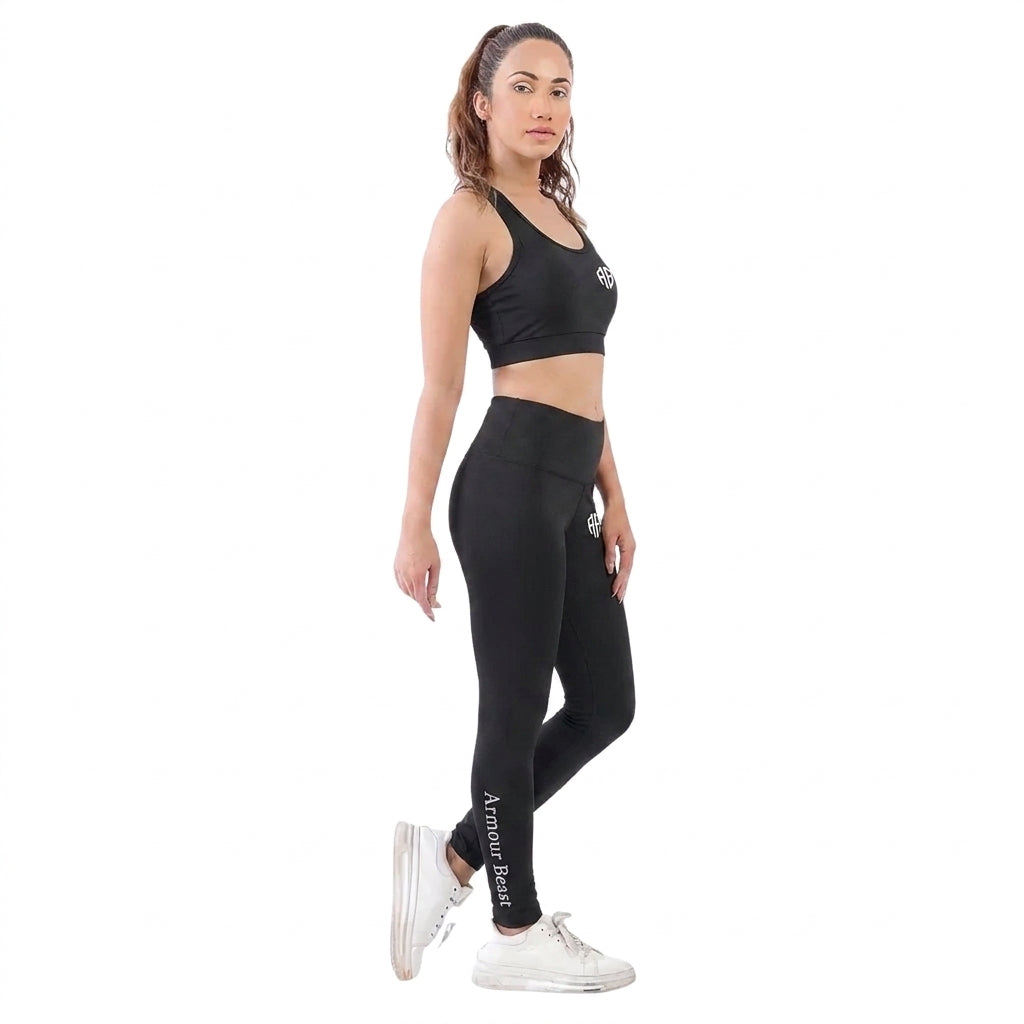 The CurveLift & Phoenix Women's Activewear Set – Black