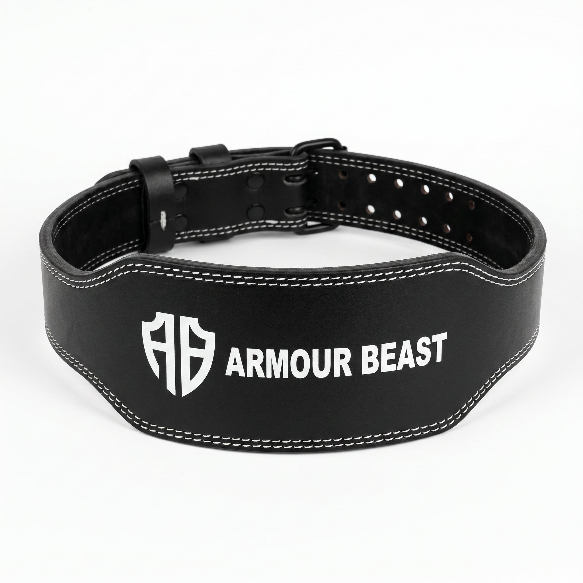6 inch Leather Weightlifting Belt