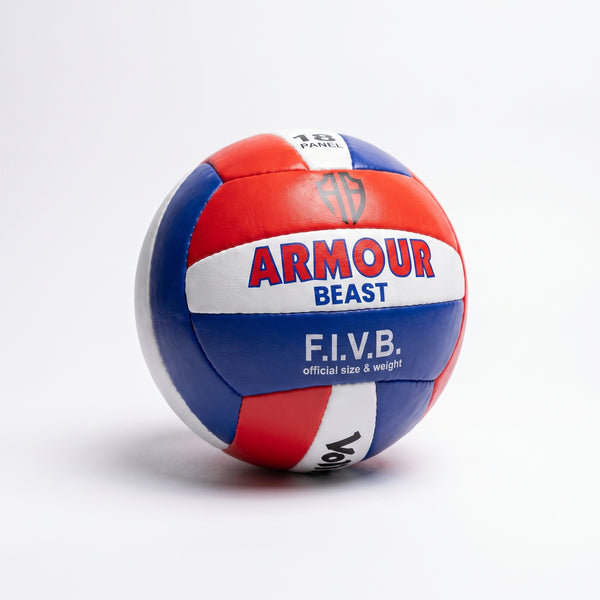 Volleyballl 1.3 Leather Back Red/Blue