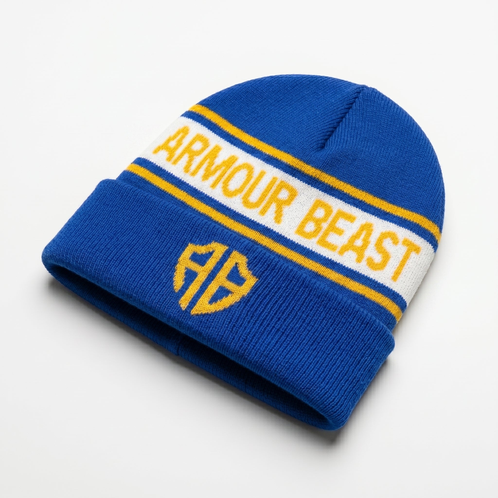Blue cap without puff